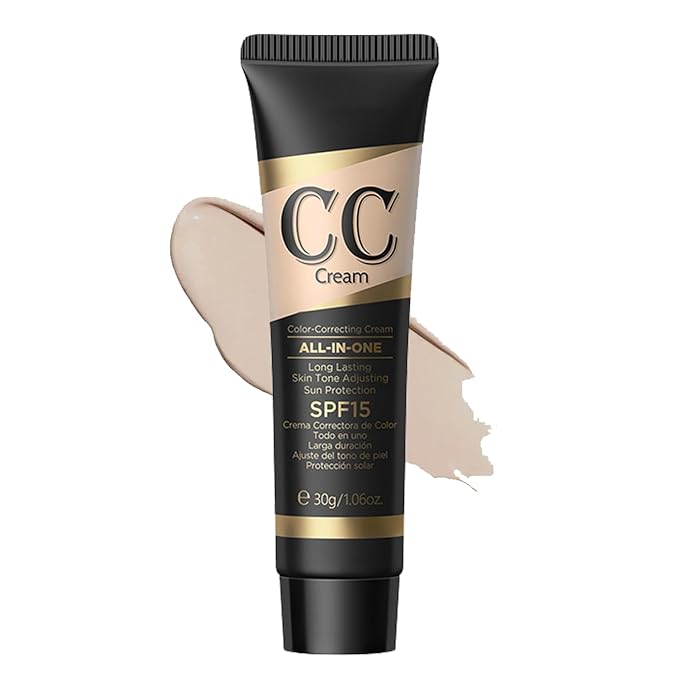 CC Cream Tinted Moisturizer with SPF 15, Color Cream Foundation(Natural)