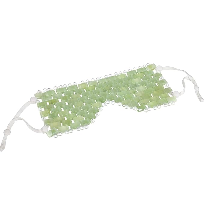 Jade eye mask - with