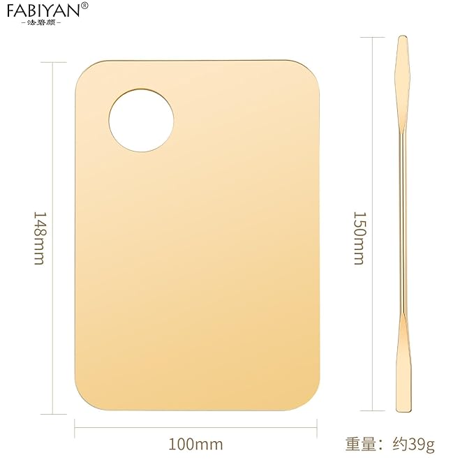 1 Pc Acrylic Cosmetic Makeup Palette Tray Foundation Mixing