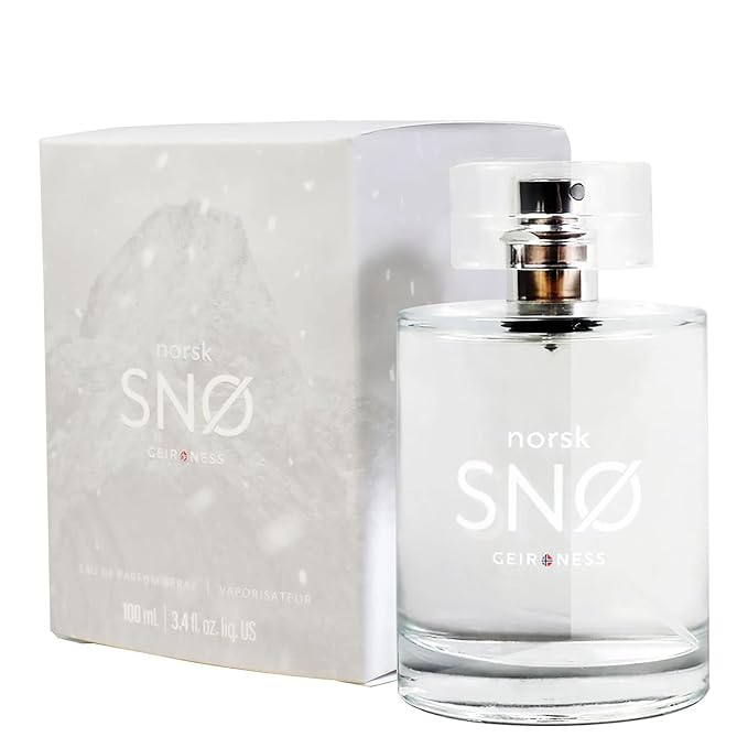 Geir Ness NORSK SNØ Eau de Parfum - Unisex Cologne with Fresh Herbs Sensual Perfume - Unisex Natural Perfume (100 ml)