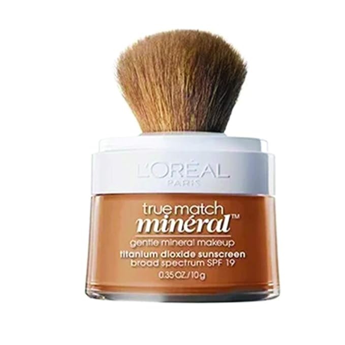 L’Oréal Paris True Match Mineral Loose Powder Foundation, Sun Beige, 0.35oz