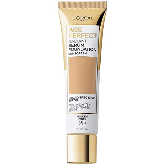L'Oreal Paris Age Perfect Radiant Serum Foundation with 1 Ounce