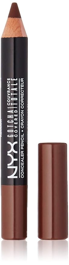 NYX Professional Makeup Gotcha Covered Concealer Pencil, Deep 0.04 Ounce