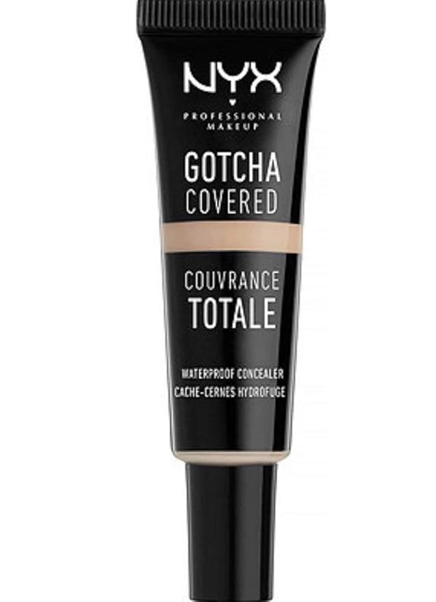 NYX Professional Makeup Gotcha Covered Concealer, Cocoa, 0.27 Fluid Ounce
