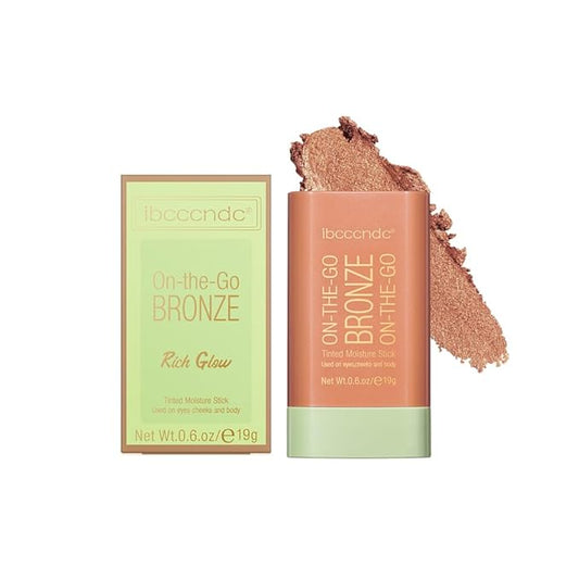 Multi-Use Makeup Bronzer Stick for Effortless Glow -