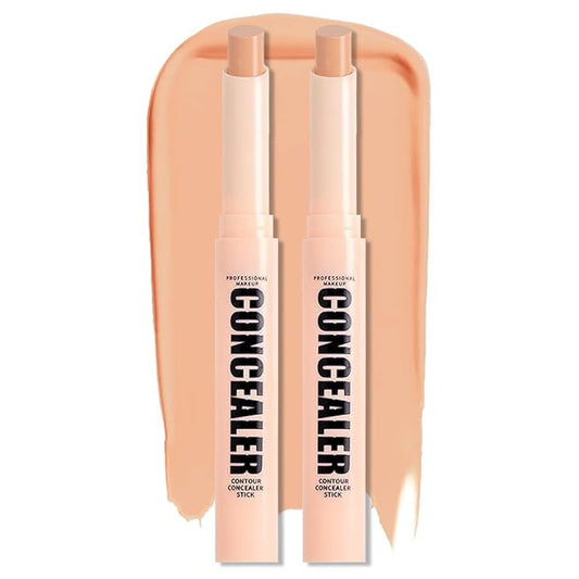 Kaely 2Pcs PROFESSIONAL MAKEUP Correcting Concealer Stick,Medium Coverage