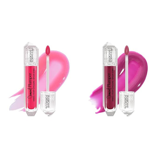 Physicians Formula Mineral Wear Diamond Lip Plumper Gloss Pink Radiant Cut & Brilliant Berry Diamond