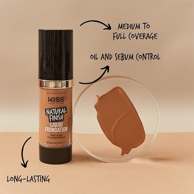 Kiss New York Professional Liquid Foundation - Lightweight