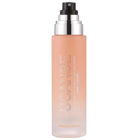 UCANBE Dewy Makeup Setting Spray, Moisturizing Finishing Spray 7 Fl Oz