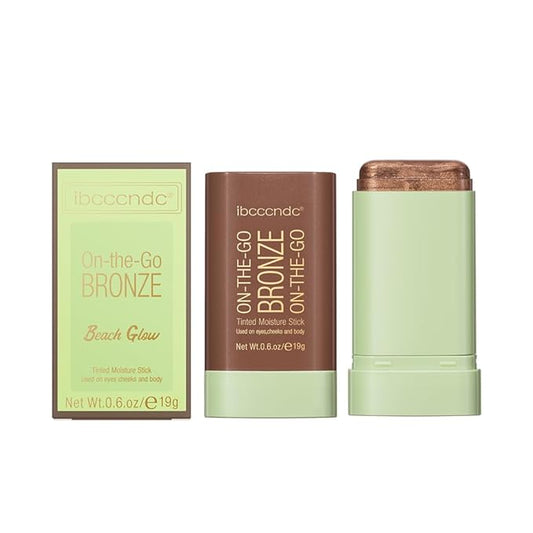 Multi-Use On The Go Bronzer Stick, Cream Contour Beach Glow)