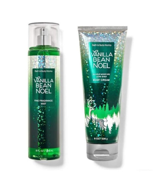 Vanilla Bean Noel - Gift Set - Fine Fragrance Mist & Body Cream (packaging varies)