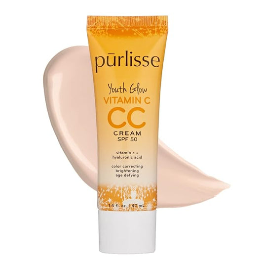 pūrlisse Youth Glow Vitamin C CC Cream SPF | Fair 1.4oz