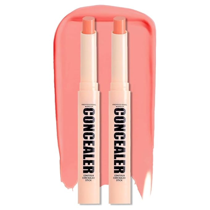 Kaely 2Pcs PROFESSIONAL MAKEUP Correcting Concealer Stick,Medium Coverage