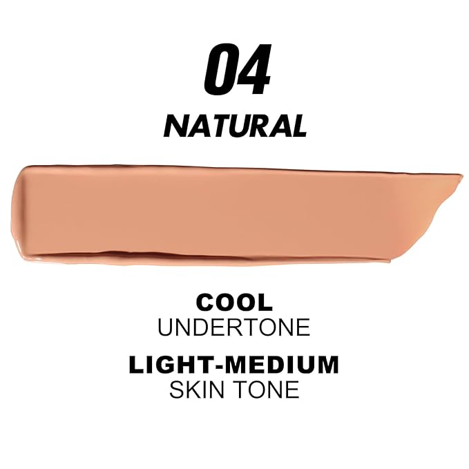 FOCALLURE 2 Pcs Liquid Foundation, Skin Evolution Foundation