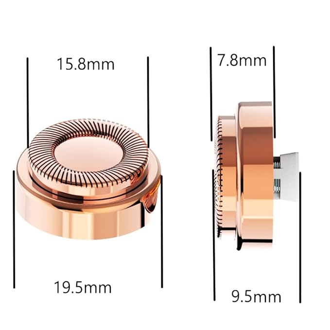 For Flawless Hair Remover 8pcs Replacement Heads Count Replacing Blades Cleaning(8PCS, GEN 1)