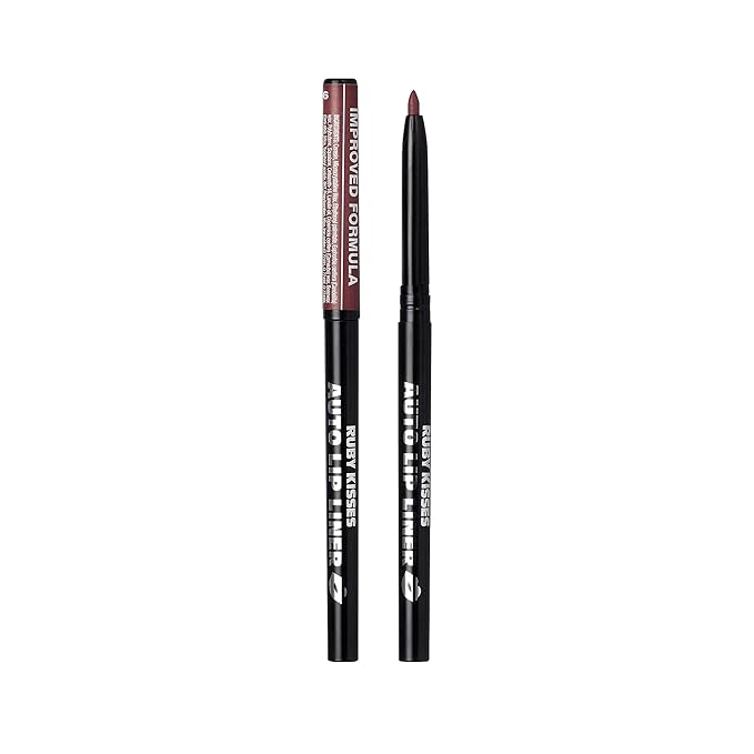 Ruby Kisses Auto Lip Liner Pencil, Long Lasting, Lip