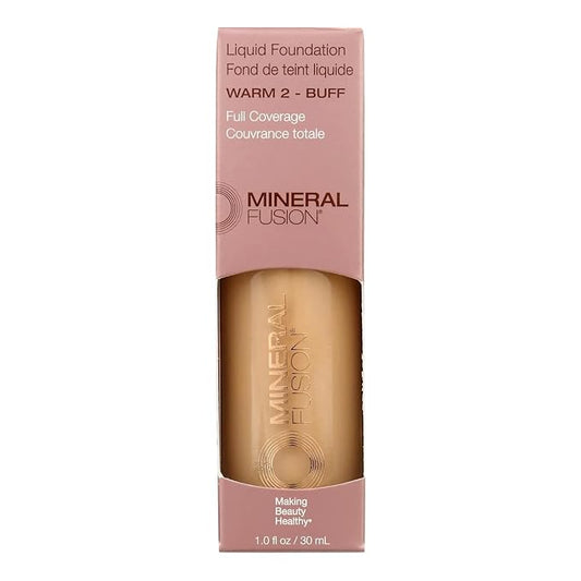 MINERAL FUSION Warm iquid Foundation, 1 FZ 2 L