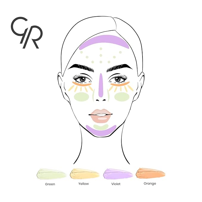 Golden Rose Makeup CC Cream Color Correcting Primer - (Yellow)