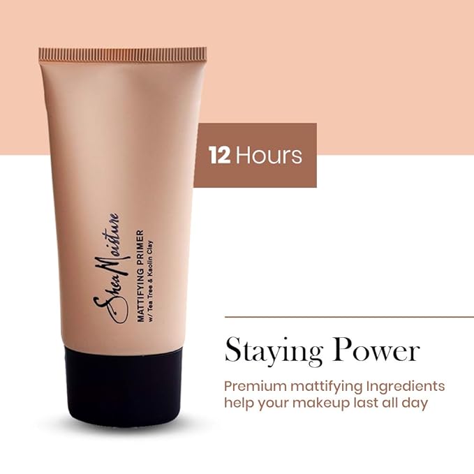 SheaMoisture Mattifying Primer - Matte Face Primer Hydrates 1.7oz