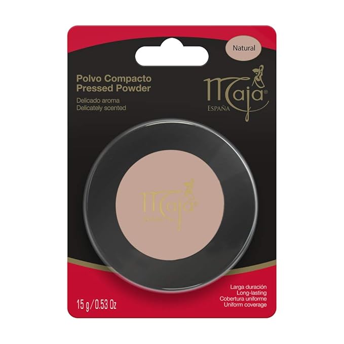 Natural Maja Pressed Powder| Delicately Scented Pressed Powder,