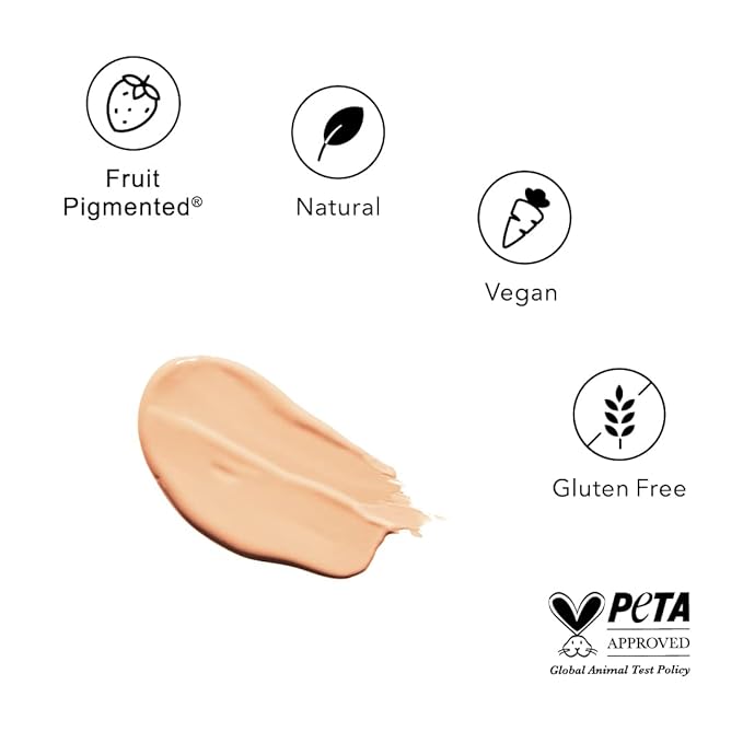 100% PURE Water Foundation Full Coverage Hydrating Makeup, Fl Oz