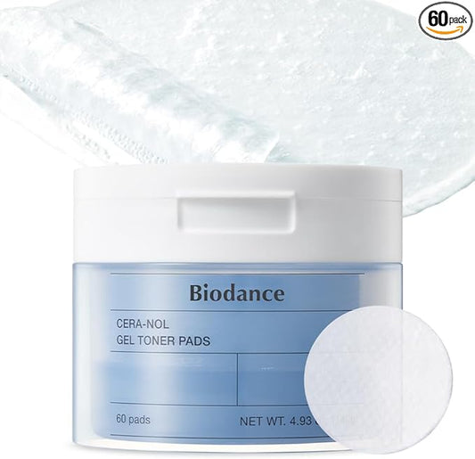 Biodance cera-nol gel toner pads