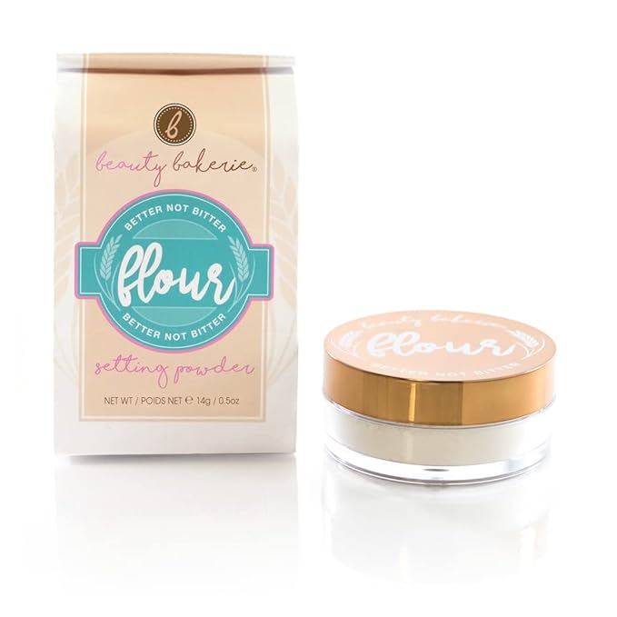 Beauty Bakerie Flour Setting Powder for Foundation, Loose Oat (Translucent) 0.5oz