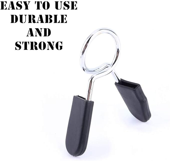3 Pieces Barbell Spring Clip Weight Bar Clips