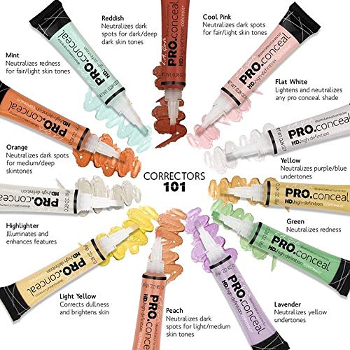 L.A. Girl Pro Conceal HD Concealer, Dark Cocoa, 0.28 Ounce