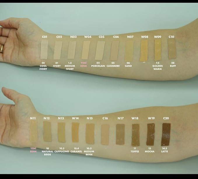 FARMASi Vfx Pro Foundation, Full Coverage Liquid Cream, Dark 20 30 ml