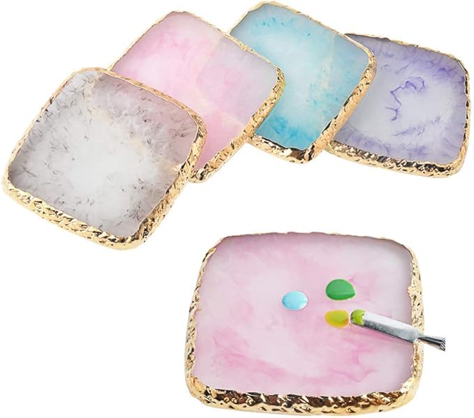 1 Pcs Resin Nail Art Palette Nail Art