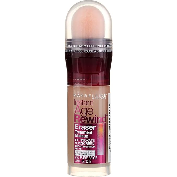 Maybelline New York Instant Age Rewind Eraser Treatment of 2) 68 oz