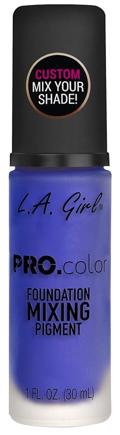 L.A. Girl Pro Matte Mixing Pigment, Blue, 1 Fl Oz