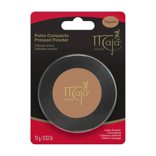 Trigueno Maja Pressed Powder| Delicately Scented Pressed Powder,