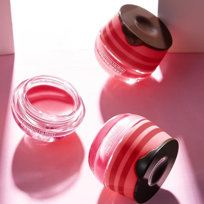 4 Pcs Lip Balm Honey Pot,