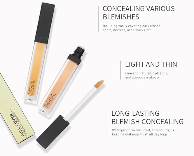 Liquid Concealer Makeup - Natural Coverage & Highly 5ml