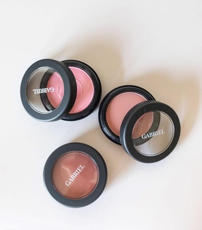 Gabriel Cosmetics Blush (Rose- Medium Muted Pink/Cool Matte), finish, 0. 1 oz