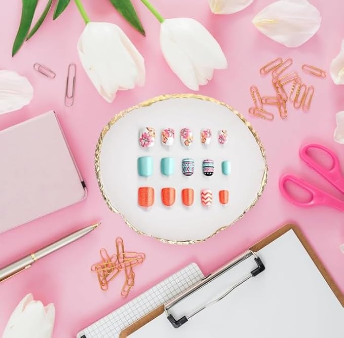 1Pc White Resin Nail Art Palette Makeup Mixing