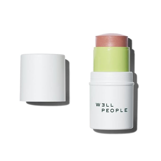 Well People Supernatural Stick Multi-Use Blush, Creamy, Hydrating Blush Stick For A Pop Of Color, Use For Cheeks & Lips, Vegan & Cruelty-free, Lychee