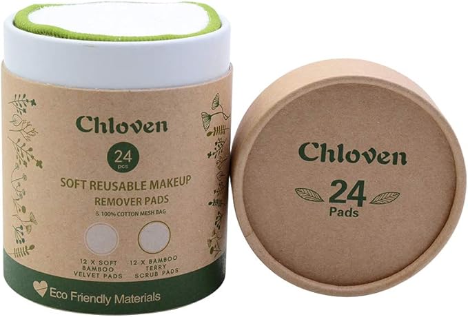 Chloven reusable makeup remover pads