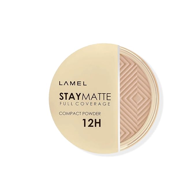Lamel Stay Matte Compact Powder - Light Natural