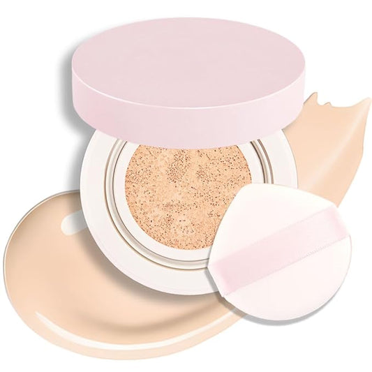 Nuder Cushion Foundation,Natural Beige for Light With Neutral Skin Types