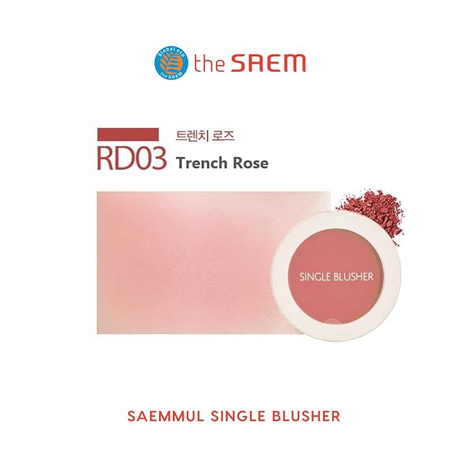 [The SAEM] Saemmul Single Blusher Trench Rose 5g
