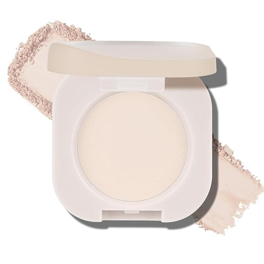 KYDA Single Matte Eyeshadow - Sheer Off White Vanilla, Ultra-fine Lightweight Powder, Brightening Primer, Multiuse Blendable Eyes Makeup, Moonlight
