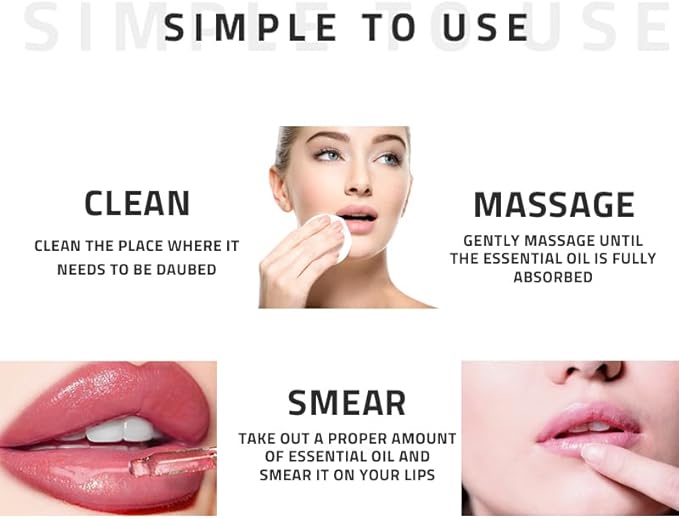 Hydrating Lip Oil, Plumping Lip Gloss,Lip Essential Oil,Lips Care,10Ml