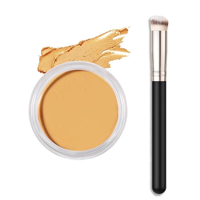 Kaely Cream Pot Concealer Full Coverage Set,Conceal Brighten