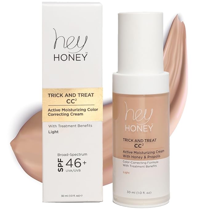 Hey Honey Trick and Treat CC² Cream SPF (Light Tone) 1 oz