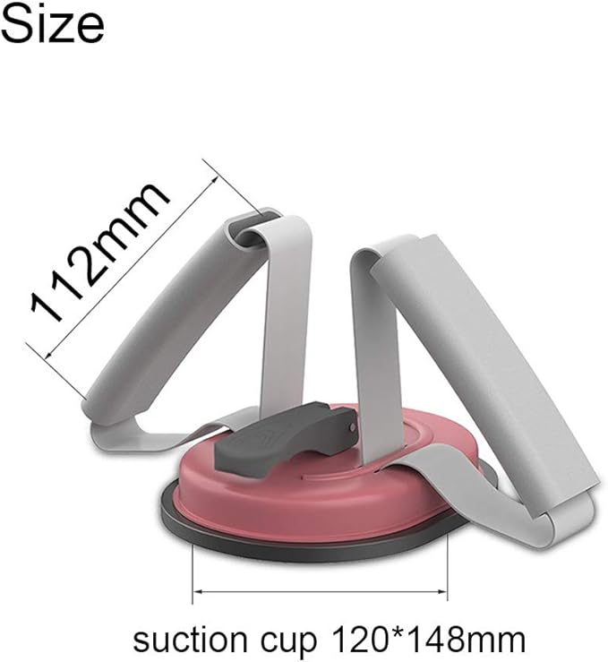 Foldable Suction Cup Sit Up Assistant Device