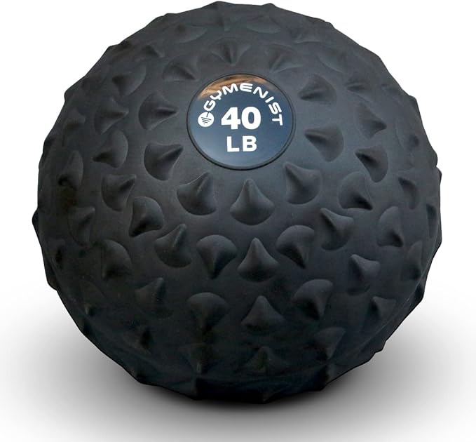 GYMENIST Weighted No Bounce Slam Ball Intensive Workout