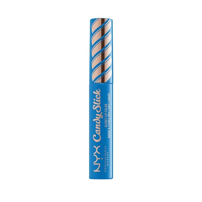 NYX PROFESSIONAL MAKEUP Candy Slick Glowy Lip Color Gloss - Extra Mints (Aqua Teal)